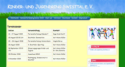 Desktop Screenshot of kjr-swisttal.de